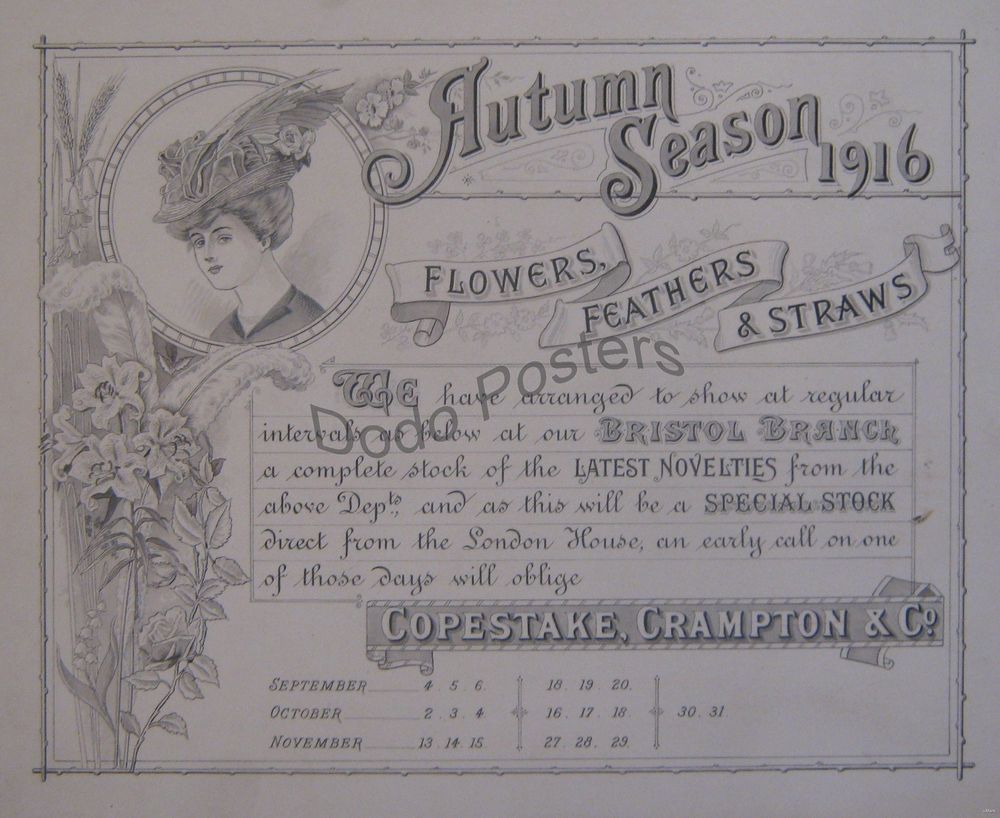 Copestake Autumn Season 1916