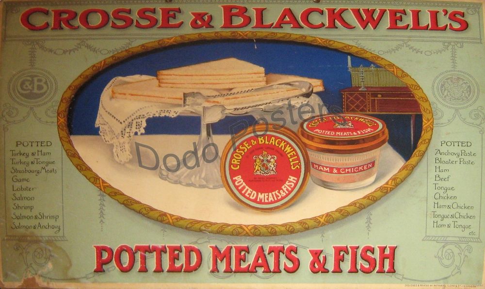 Crosse Blackwells Potted Meats