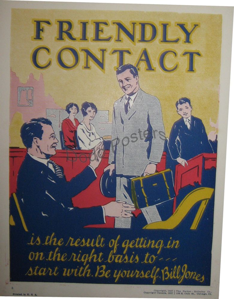 Friendly Contact - Dodo Posters