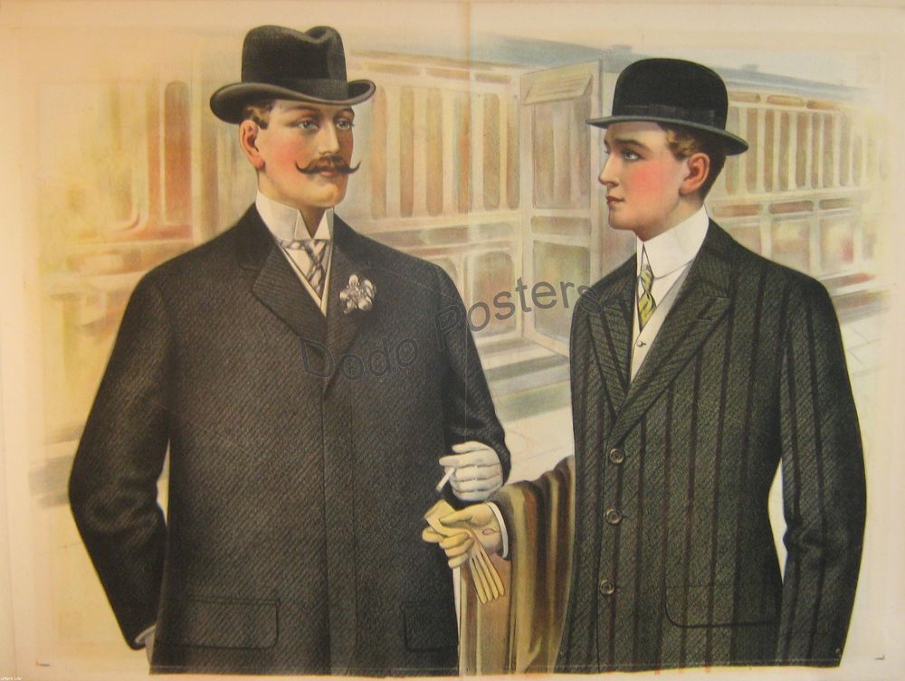 Gentlemen's Clothing - Dodo Posters