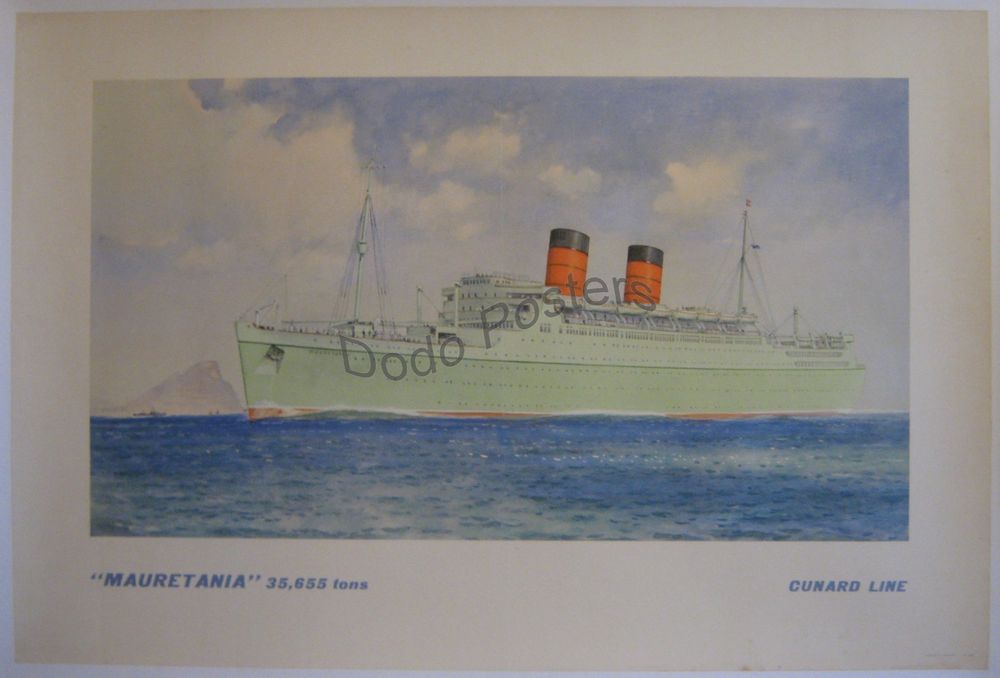 Mauretania Cunard Line