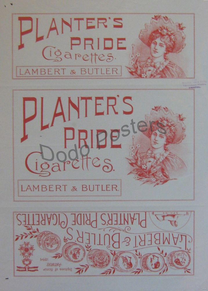 Planters Pride Cigarettes
