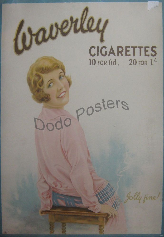 Waverley Cigarettes Girl