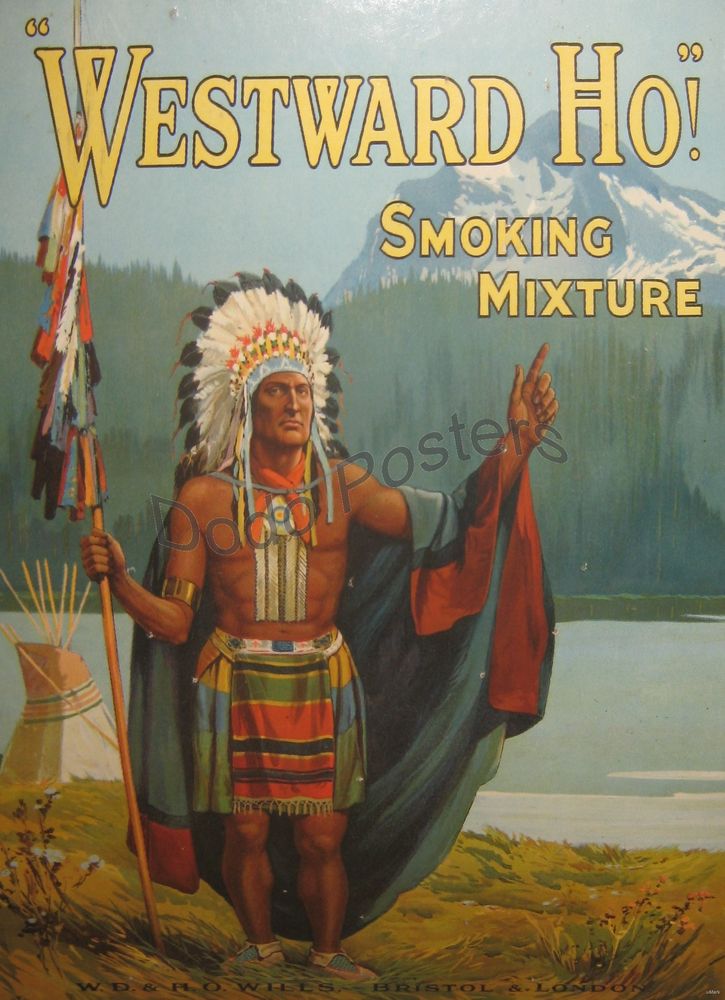 Westward Ho Tobacco Indian