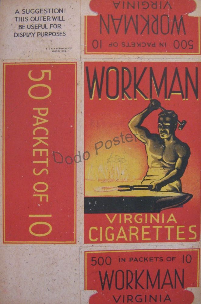 Workman Virginia Cigarettes