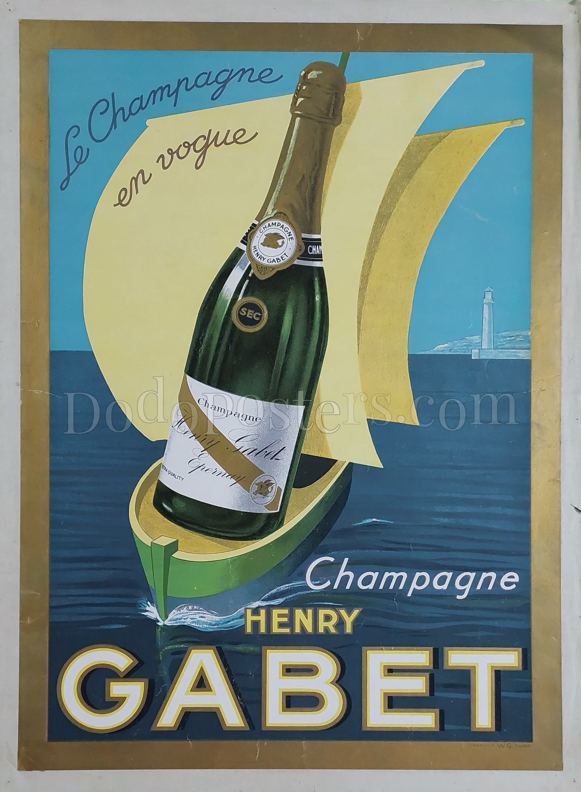 Henry Gabet – Le Champagne en vogue