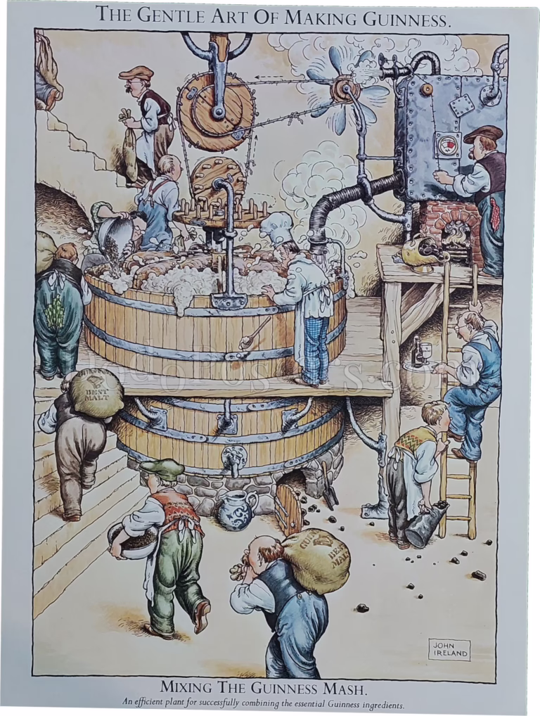 The Gentle Art of Making Guinness: Mixing Mash