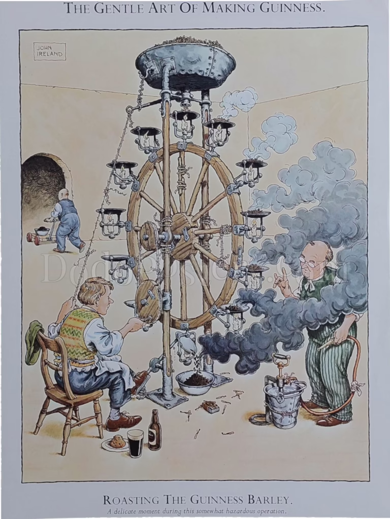 Guinness – The Gentle Art of Making Guinness: Roasting