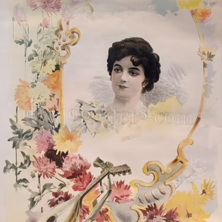 Baronne Paulette – Belle Époque performer portrait