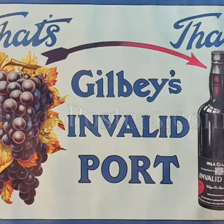 Gilbey’s - Invalid Port