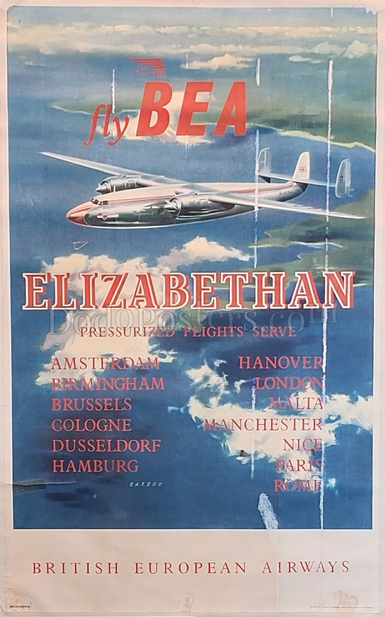 British European Airways – Fly BEA Elizabethan