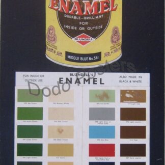 Blundell's Enamel Paint