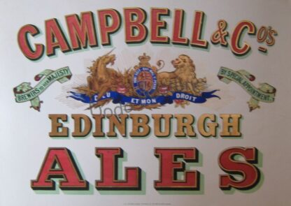 Campbell & Co's Edinburgh Ales