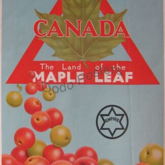 Canada - Land of the Maple Leaf (apples)