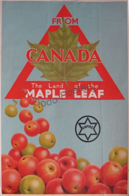 Canada - Land of the Maple Leaf (apples)