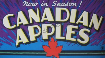 Canadian Apples (blue)