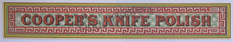 Cooper's Knife Polish (strip)