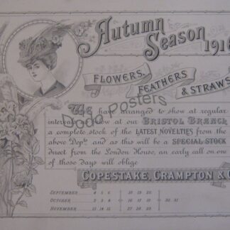 Copestake Crampton - Autumn Season 1916