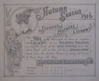 Copestake Crampton - Autumn Season 1916