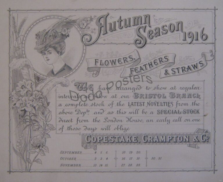 Copestake Crampton - Autumn Season 1916