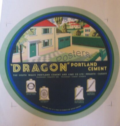 Dragon Portland Cement (reversed)