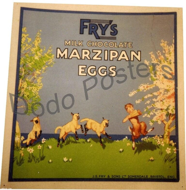 Fry's Marzipan Eggs