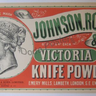 Johnson, Roffey & Co.s Victoria Knife Powder