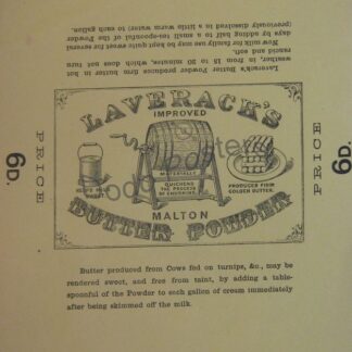 Laverack's Butter Powder