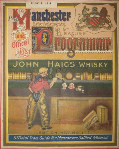 Manchester Programme - John Haig's Whisky