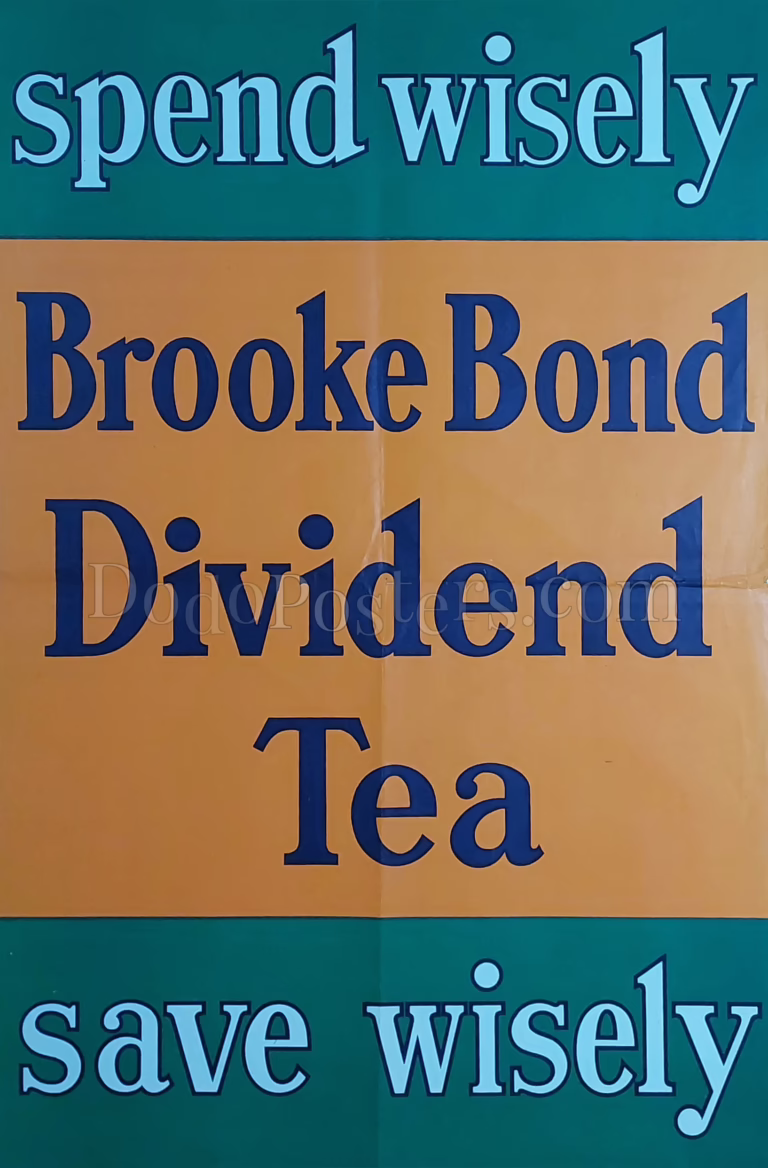 Brooke Bond Dividend Tea