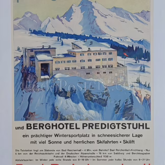 Predigtstuhlbahn and Berghotel Predigtstuhl – Bad Reichenhall