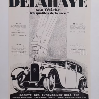 Delahaye – "les qualités de la race"