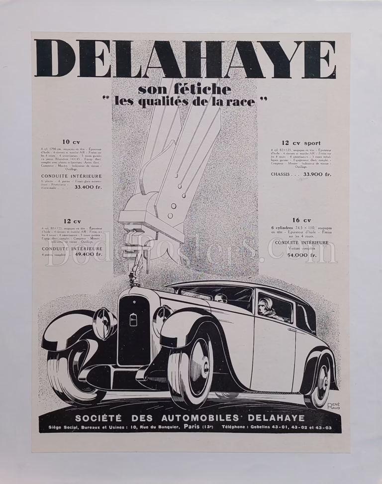 Delahaye – "les qualités de la race"