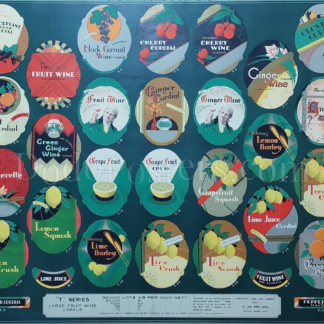 Murdoch Fruit Drink Labels Sheet 12