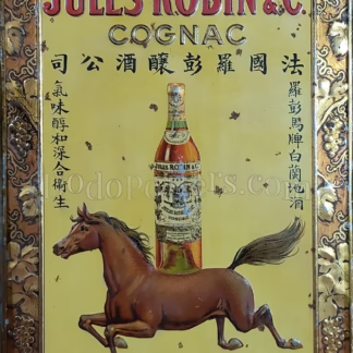 Jules Robin Cognac (horse & bottle)