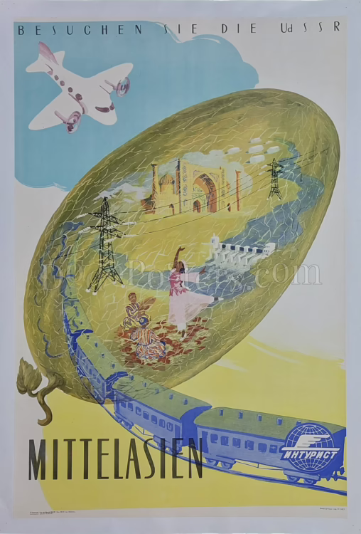 Intourist – Besuchen Sie die UdSSR: Mittelasien