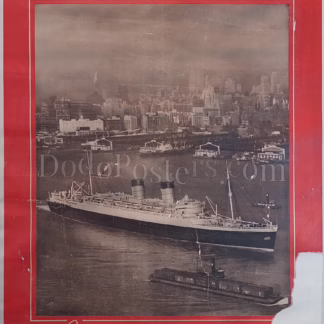 Cunard Line – “Mauretania” Returns from Cruising