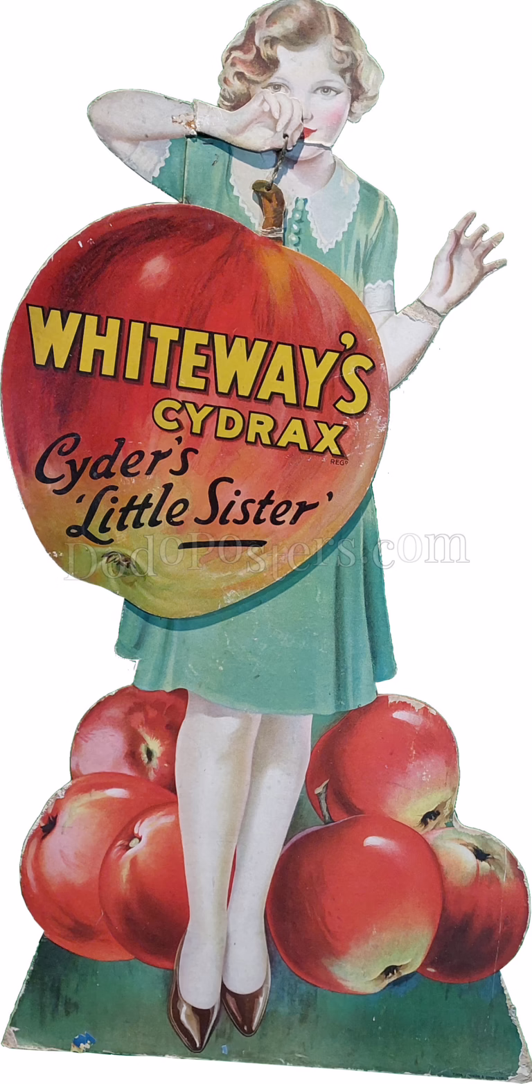 Whiteway's Cydrax girl