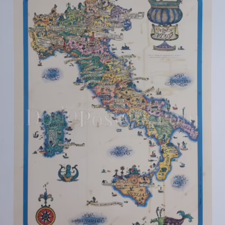 Wines of Italy map