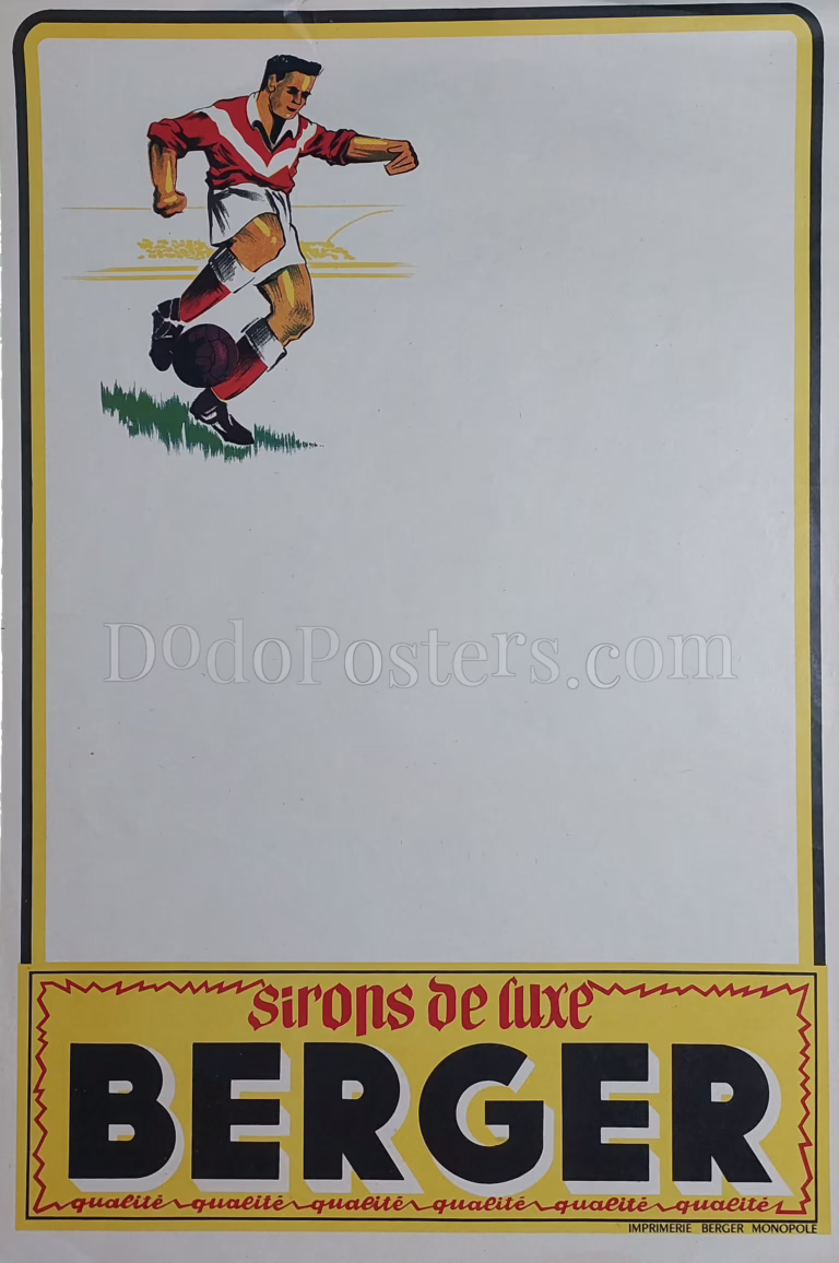 Berger – Sirops de luxe (footballer)