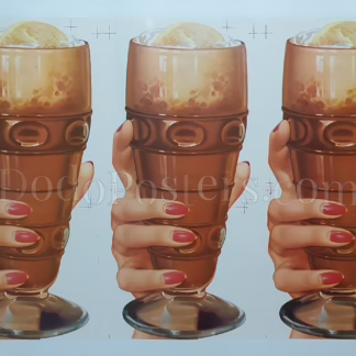 Soda Fountain - Ice Cream Float (Printer’s Proof)