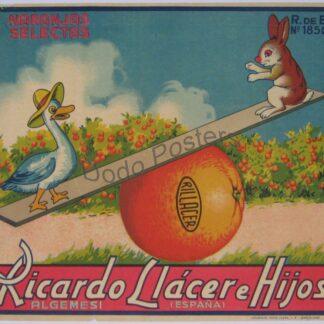 Ricardo (duck, rabbit & orange)